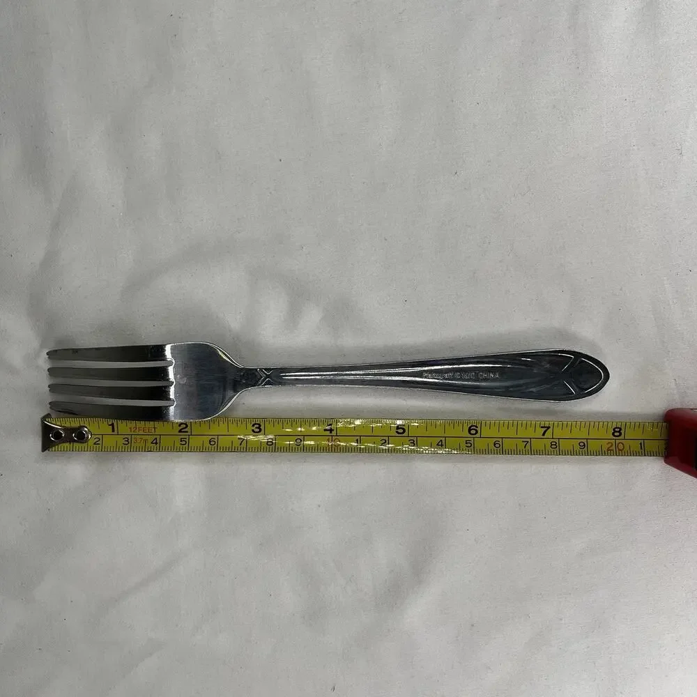 Pfaltzgraff Mirage Frost Stainless steel 18/10 Dinner Forks Set Of 3, 7-3/4inch